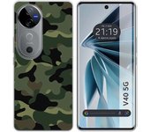 Funda Silicona Vivo V40 5G Camuflaje