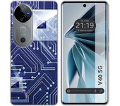 Funda Silicona Vivo V40 5G Circuito