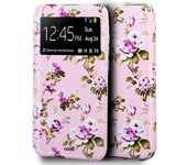 Funda Flip Cover iPhone 12 mini Dibujos Flores
