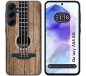 Funda Silicona Samsung Galaxy A55 5G Madera 11