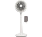 Ohyama, Potente y silencioso ventilador de pie con mando a distancia, Woozoo STF-DC18T, 49m², 35W, B