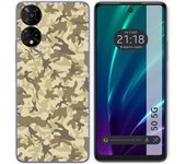 Funda Silicona TCL 50 5G Sand Camuflaje