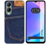 Funda Silicona Vivo Y17s Vaquero