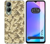 Funda Silicona Vivo Y17s Sand Camuflaje