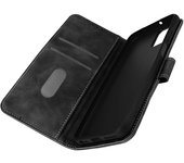Funda Motorola Moto G32 Tarjetero Soporte Vídeo Lengüeta Magnética Negro
