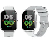 Denver SW-181GREY Relojes inteligentes y deportivos 4,29 cm (1.69 pulgadas pulgadas) IPS Plata Renovado