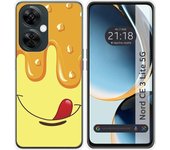 Funda Silicona Oneplus Nord CE 3 Lite 5G Helado Vainilla