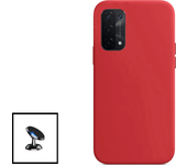 Kit de soporte de automóvil magnético + cubierta de silicona líquida