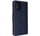 Funda para Realme 9i 5G Lengüeta Tarjetero Soporte de vídeo Azul oscuro