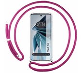 Funda Colgante Vivo V40 5G Rosa Fucsia