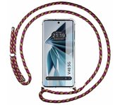 Funda Colgante Vivo V40 5G Rosa / Dorado