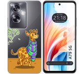 Funda Transparente Oppo A79 5G Jirafa