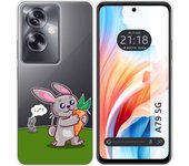 Funda Transparente Oppo A79 5G Conejo