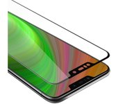 Pelicula Protectora para Asus ZenFone Max M2 en TRANSPARENTE con NEGRO - Pantalla de Vidrio Templado Cobertura Completa (Tempered) Compatible 3D con Dureza 9H