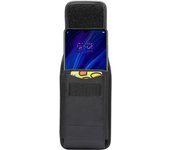 Funda Cinturon para OnePlus 6T McLaren Edition (2019) con Tarjetero Diseño en Piel y Nylon Vertical