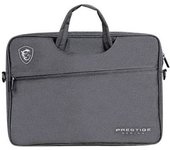 MSI G34-N1XXX16-SI9 maletines para portátil 43,2 cm (17 pulgadas pulgadas) Bandolera Gris