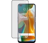 Protector Cristal Templado Completo 5D Full Glue Negro para Oppo Reno 4Z 5G Vidrio