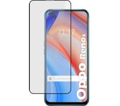 Protector Cristal Templado Completo 5D Full Glue Negro para Oppo Reno 4 5G Vidrio