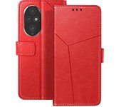 Funda para Honor 200 Funda de Cartera Rojo