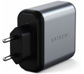 Satechi ST-MCCAM-EU cargador de dispositivo móvil Negro, Gris Interior