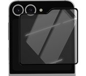 Cristal protector para Galaxy Z Flip 6 Protector de pantalla externo Negro