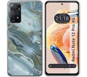 Funda Silicona Xiaomi Redmi Note 12 Pro 4G Mármol 09