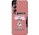 Funda Silicona Líquida Rosa Vivo V40 SE 5G Vaca