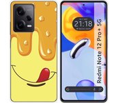 Funda Silicona Xiaomi Redmi Note 12 Pro+ Plus 5G Helado Vainilla