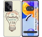 Funda Silicona Xiaomi Redmi Note 12 Pro+ Plus 5G Creativity