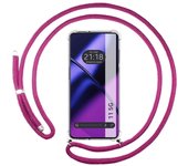 Funda Colgante Oneplus 11 5G Cordon Rosa Fucsia