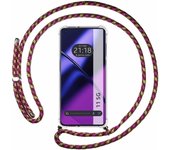 Funda Colgante Oneplus 11 5G Cordon Rosa / Dorado