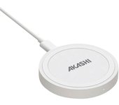 Cargador Inalámbrico Qi Potencia 10W Carga Rápida Diseño Compacto Blanco