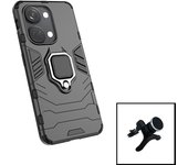 Kit de soporte magnético de automóvil fortalecido + 3x1 Cubierta de defensor militar