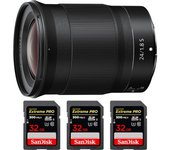 Z 24mm f/1.8 S + 3 SanDisk 32GB UHS-II 300 MB/s + PDF  pulgadas pulgadas20 TÉCNICAS PARA MEJORAR SUS FOTOS pulgadas