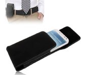Funda para HTC One SV C525c (HTC K2) (2013) Cinturon Clip Metal Vertical Piel Sintetica Premium