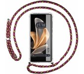 Funda Colgante Vivo V29 5G Cordon Rosa / Dorado
