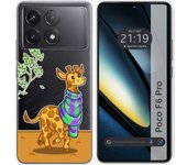 Funda Silicona Xiaomi Poco F6 Pro 5G Jirafa