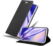 Funda Libro para Oneplus 8 en CLASSY NEGRO - Cubierta Proteccion con Cierre Magnetico, Tarjetero y Funcion de Suporte - Etui Case Cover Carcasa