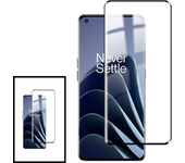 Kit 2 Película de vidrio templado 5D Cubierta completa curvada para Oppo Find X5 Pro 5G - Transparen