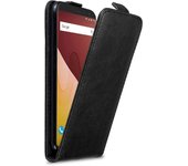 Funda para WIKO VIEW GO in NEGRO ANTRACITA - Cubierta Proteccion Estilo Flip con Cierre Magnetico - Etui Case Cover Carcasa