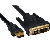 Microconnect HDM191811.5 adaptador de cable de vídeo 1,5 m HDMI DVI-D Negro