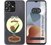 Funda Silicona Zte Blade V50 Design 4G Culo Natural