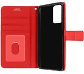 Funda Xiaomi Redmi Note 10 / 10s Tarjetero Soporte Vídeo Rojo