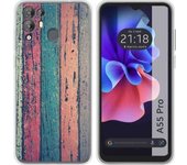 Funda Silicona Blackview A55 Pro Madera 10