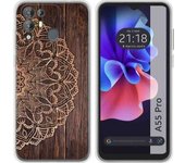 Funda Silicona Blackview A55 Pro Madera 06