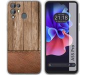 Funda Silicona Blackview A55 Pro Madera 09