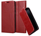 Funda Libro para Samsung Galaxy A50 en ROJO MANZANA - Cubierta Proteccion con Cierre Magnetico, Tarjetero y Funcion de Suporte - Etui Case Cover Carcasa