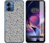 Funda Silicona Motorola Moto G54 5G Letras