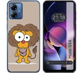 Funda Silicona Motorola Moto G54 5G Leon