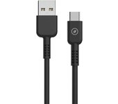 muvit for change cable USB a Tipo C 3A/60W 1.2m negro